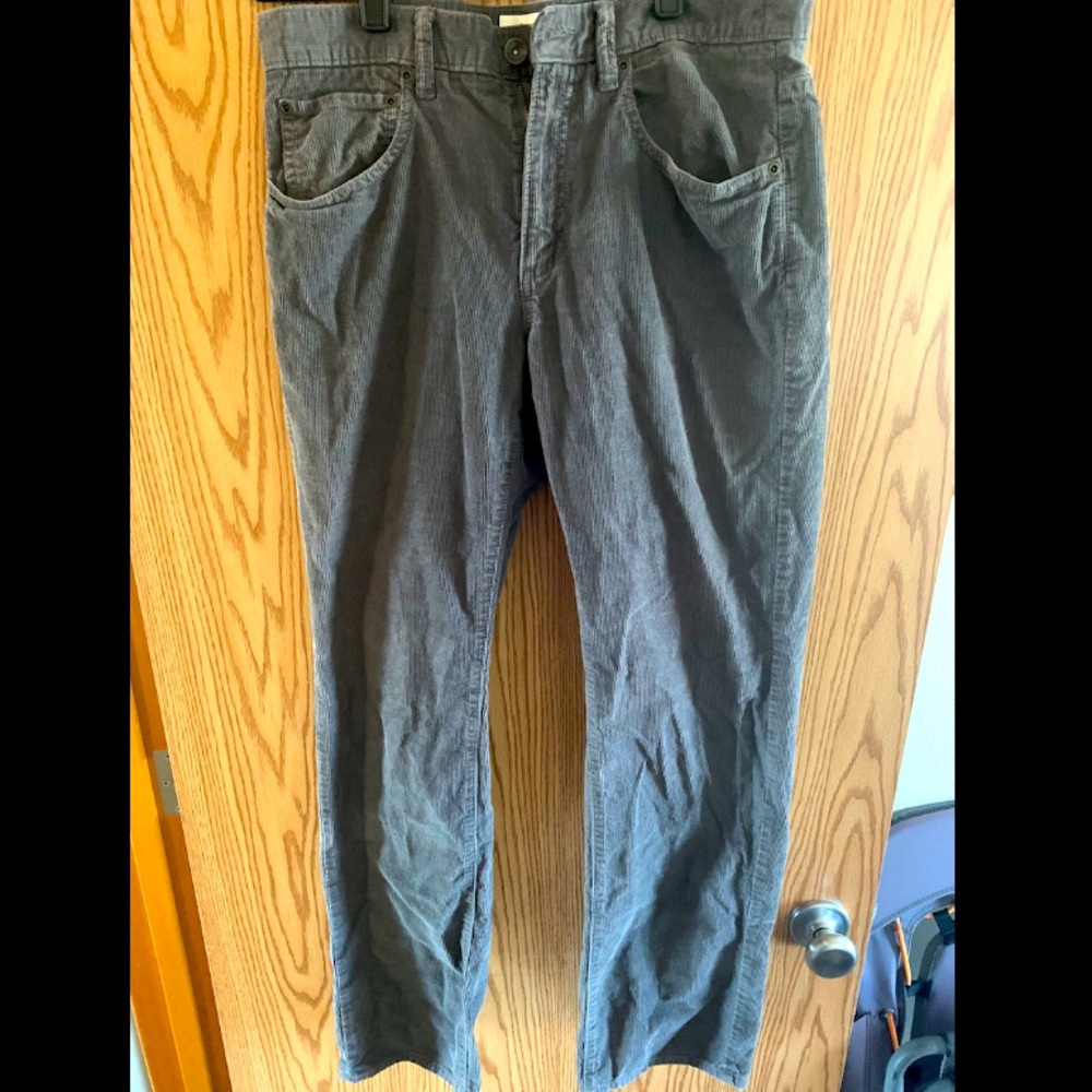 GREY CORDUROY 32 x 32 SONOMA Life & Style pants